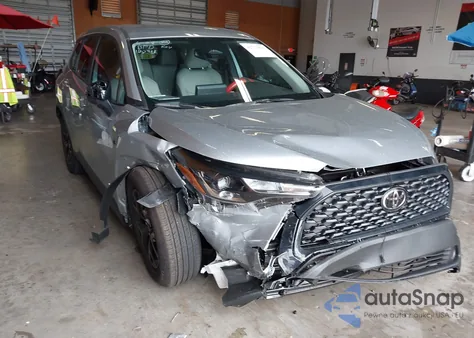 2025 Toyota Corolla Cross L from USA, damaged, VIN 7MUAAAAG9SV120968